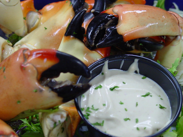 Florida Stone Crab Claws: Larry Hoffman/Flickr