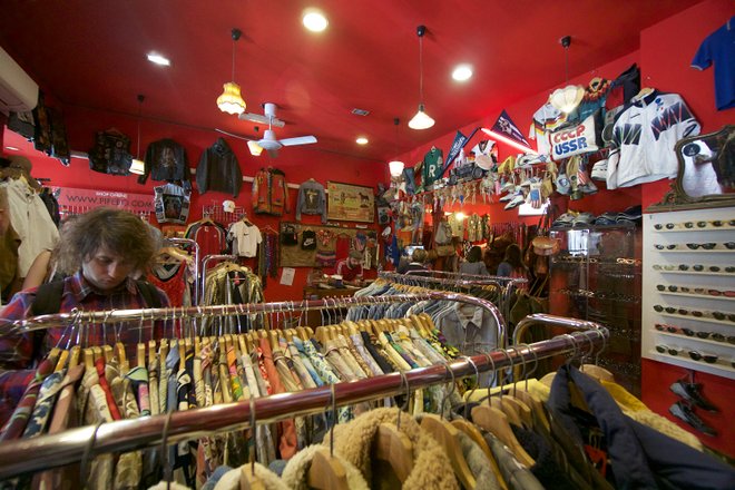 Vintage Shop in Monti, Rome