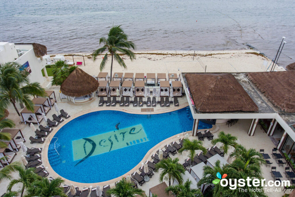 Vista aerea del desiderio Riviera Maya Resort, Messico