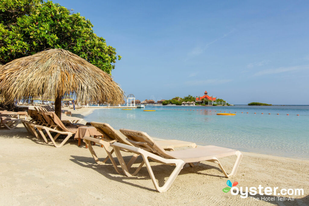Beach at Sandals Royal Caribbean Resort and Private Island, Jamaica