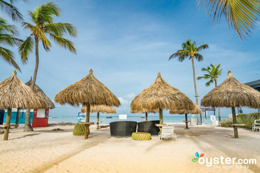 Plage à l'Aruba Marriott Resort & Stellaris Casino Plage à l'Aruba Marriott Resort & Stellaris Casino