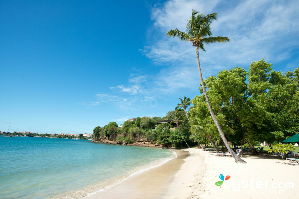 Strand im Calabash Luxury Boutique Hotel & Spa in St. George's, Grenada