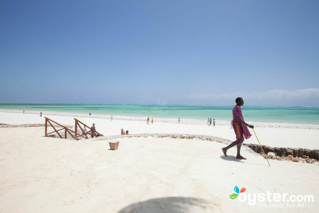 Plage du Bluebay Beach Resort, île de Zanzibar
