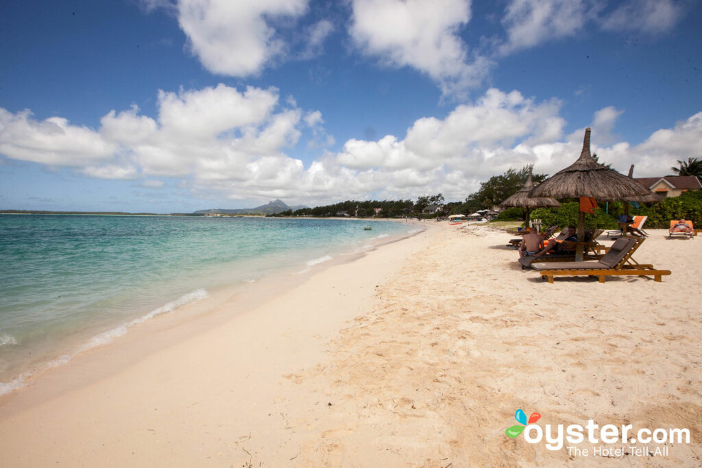 Beach at Friday Attitude, Mauritius