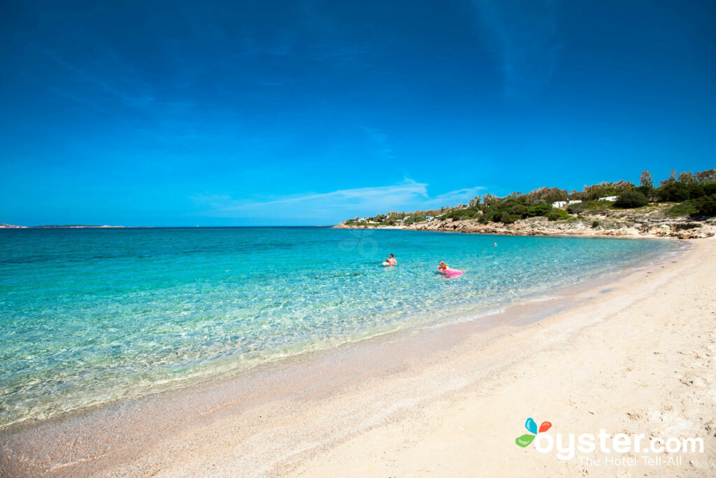 Praia no Centro Vacanze Isuledda na Sardenha