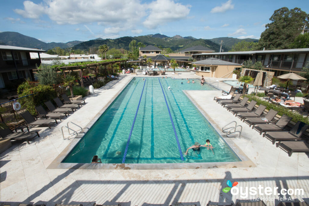 Lap Pool at Calistoga Spa Hot Springs