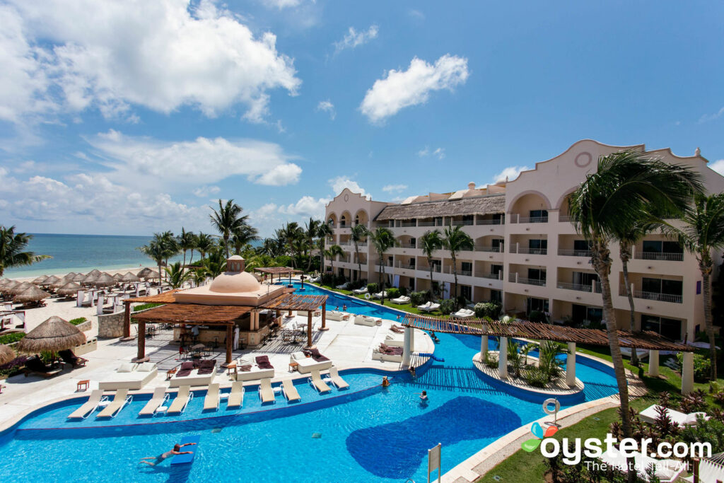 Excellence Club Junior Suite Ocean Front at Excellence Riviera Cancun