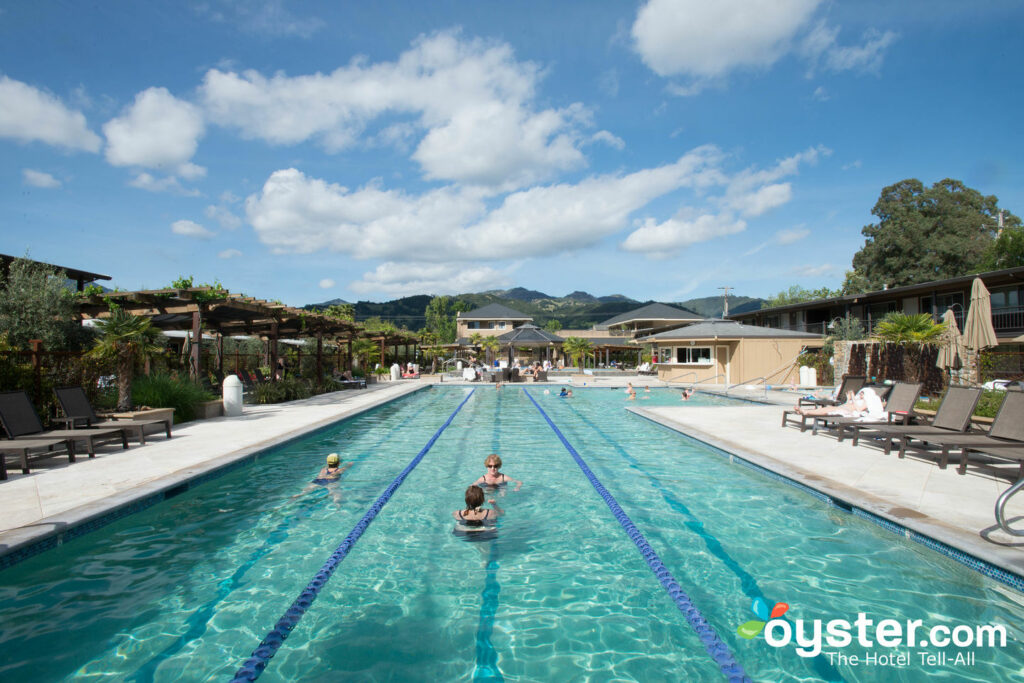 Lap Pool at Calistoga Spa Hot Springs