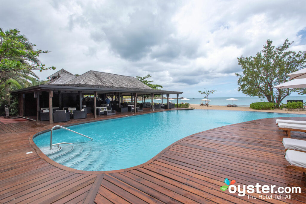 Piscina em Hermitage Bay