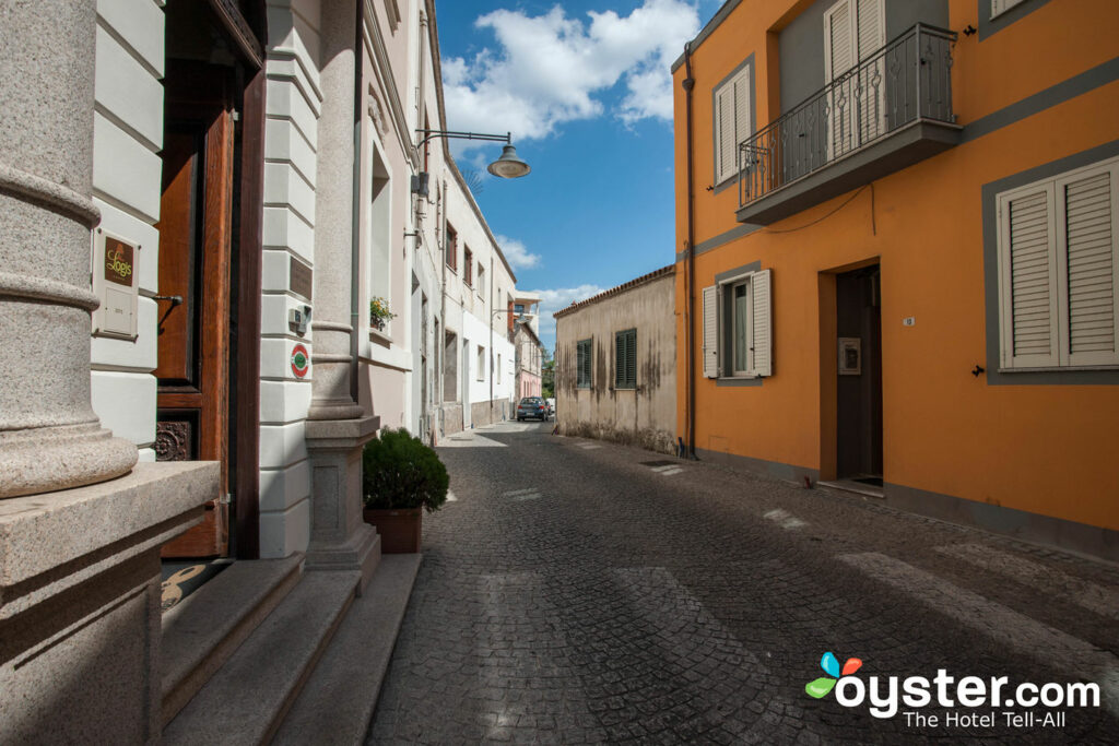 Rue de la Locanda del Conte Mameli en Sardaigne