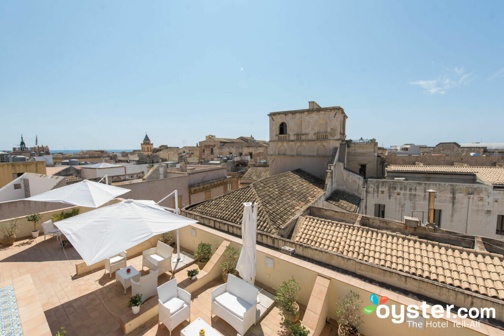 Vista da Residência Badia Nuova em Trapani