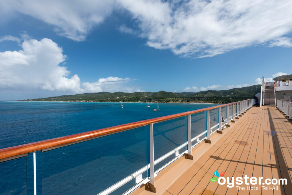 Sonnendeck auf Viking Sea