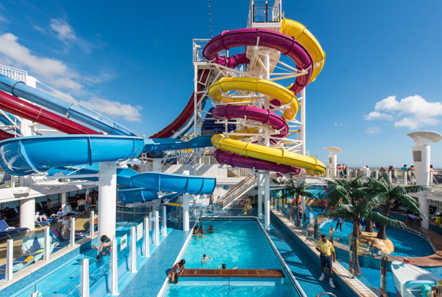 Aqua Park auf norwegischen Breakaway / Oyster