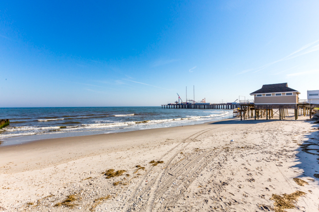 Beach at the Showboat Hotel/Oyster