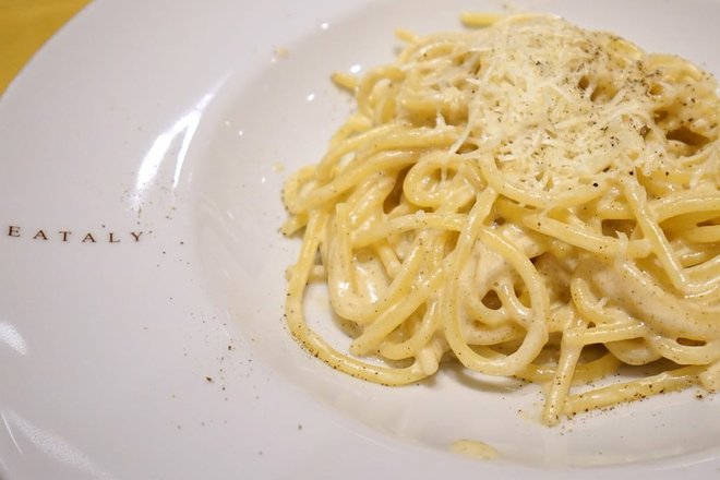 Deliciosa pasta en Eataly a bordo MSC Cruises 'MSC Divina / Jason Leppert