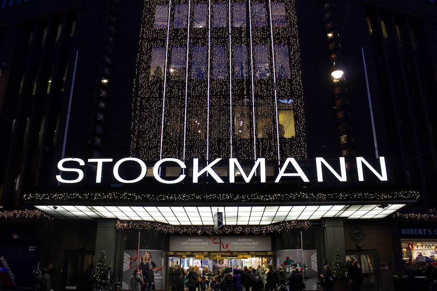 Stockmann es la tienda por departamentos más grande de Escandinavia. Foto cortesía de Stephanie Strasnick