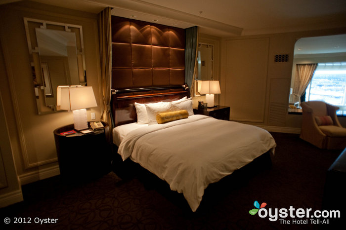 Huge standard rooms start at 720 square feet and have sunken living areas.