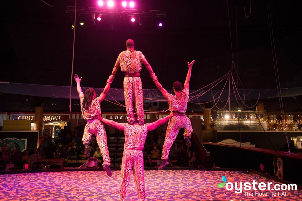 Circus Acts at the Circus Circus Hotel & Casino Las Vegas