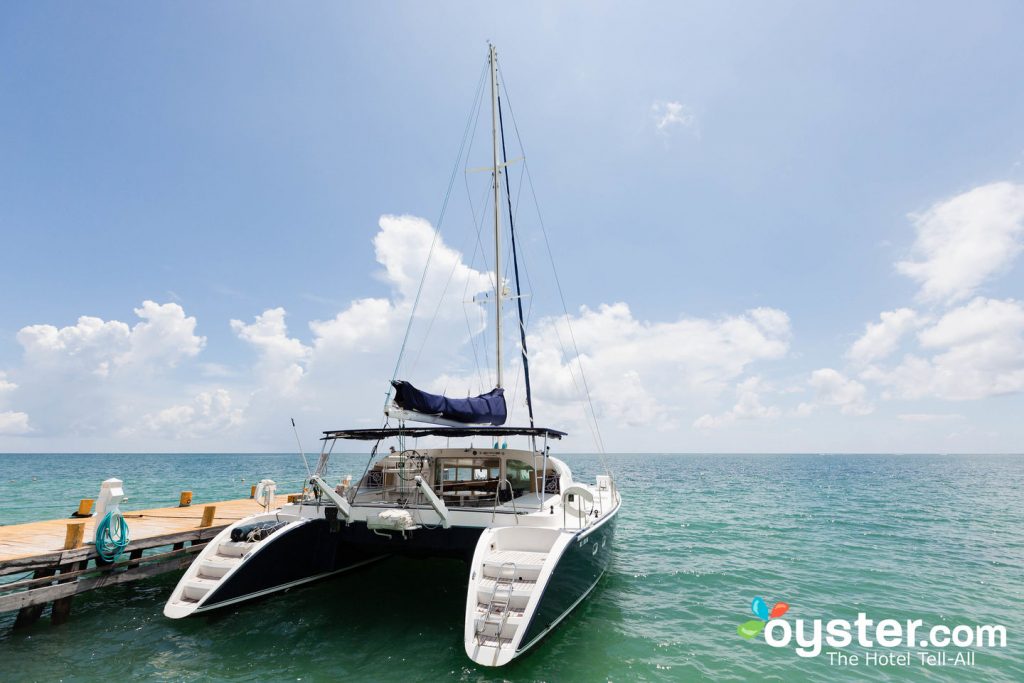 Catamaran at the Zoetry Paraiso de la Bonita