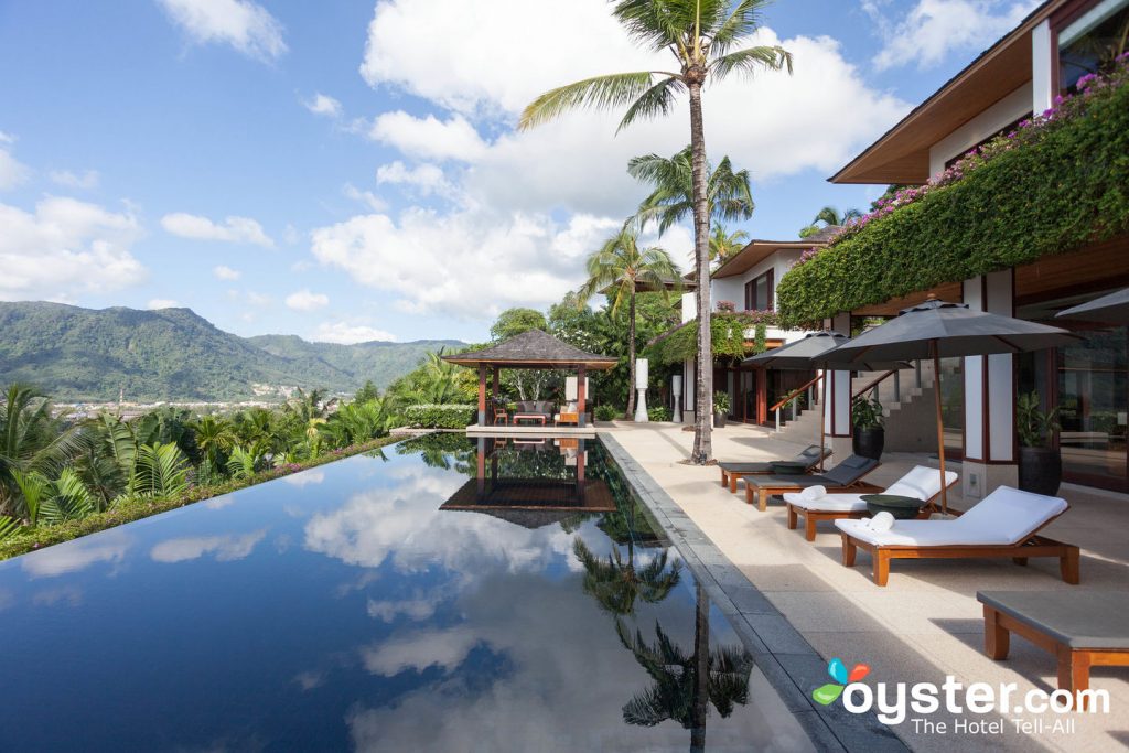 Vista da Villa com 5 Quartos e Piscina no Andara Resort