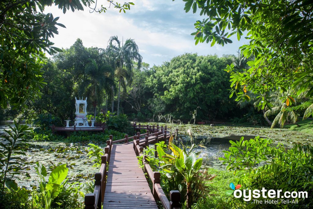 Jardim no JW Marriott Phuket