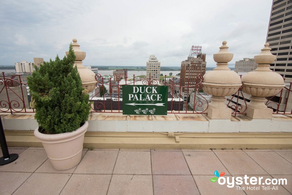The rooftop at The Peabody Memphis