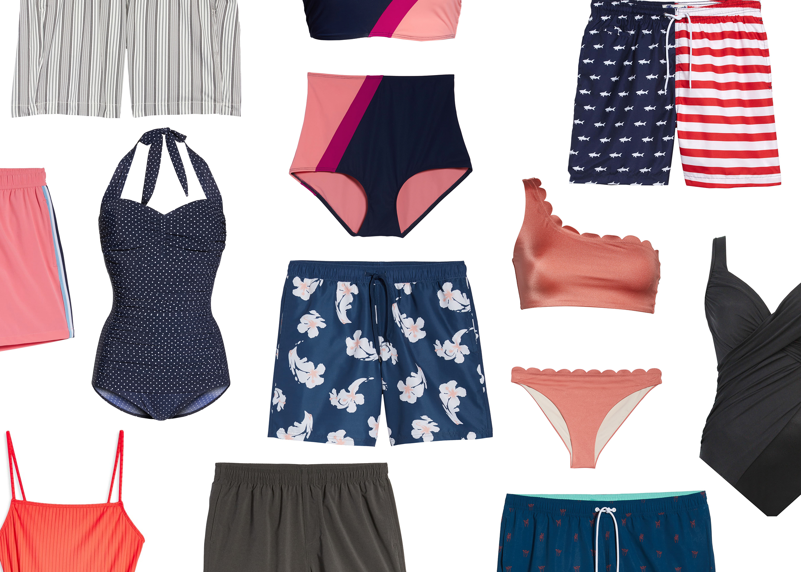 Multiple swimsuits from Nordstrom