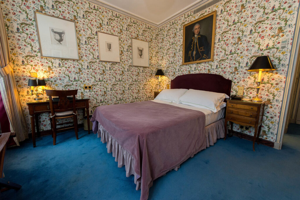 The Terrace Standard Double Room at the Hotel Duc de Saint Simon