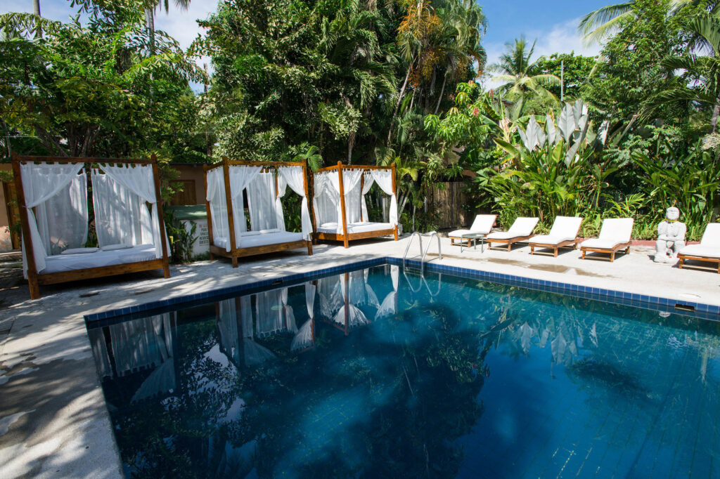 Clothing Optional Pool at Copacabana Hotel & Suites