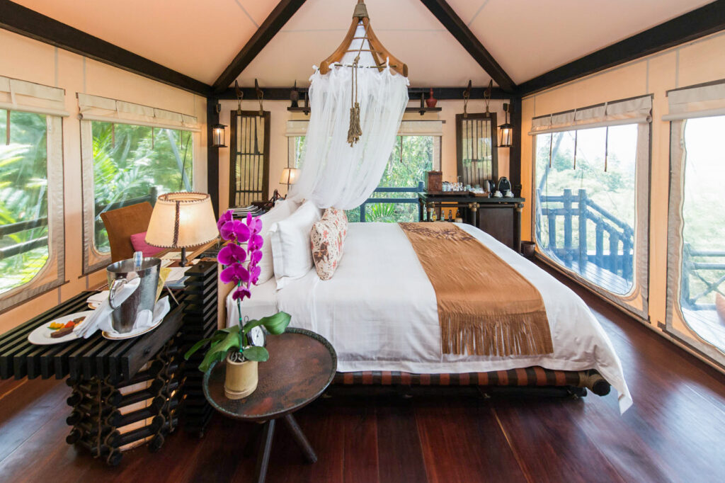 Namiot Deluxe Luxury w Four Seasons Tented Camp Golden Triangle