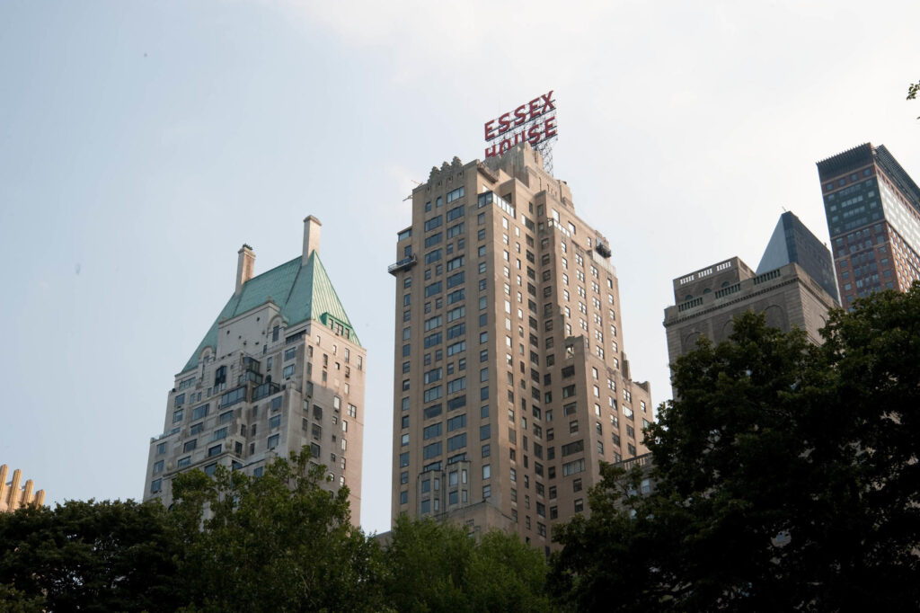 Exterior of the JW Marriott Essex House New York