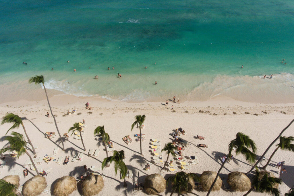 Beach at the Majestic Colonial Punta Cana