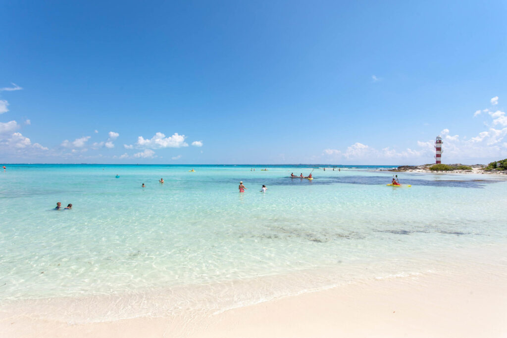 Beach at the Hyatt Ziva Cancun