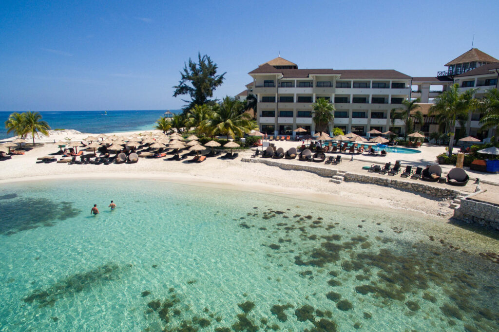 Aerial Photography at the Secrets Wild Orchid Montego Bay