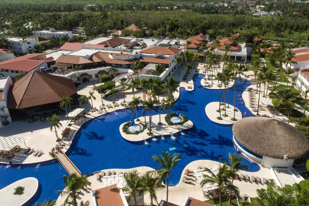 Aerial View of Occidental Punta Cana