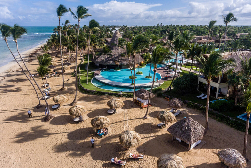 Aerial View of Zoetry Agua Punta Cana