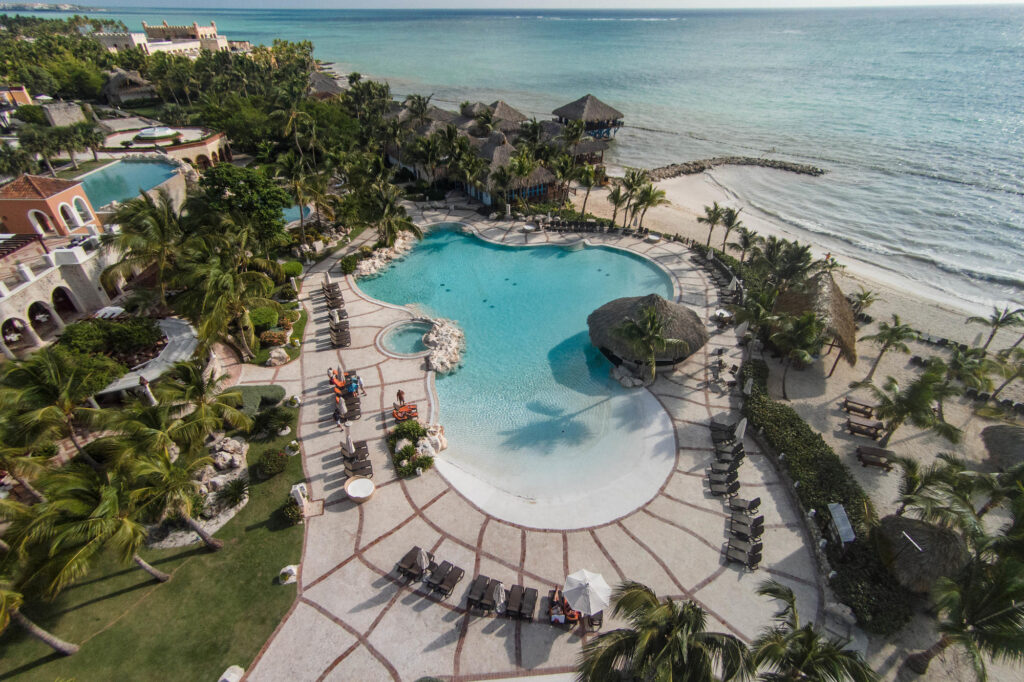 Aerial Photography at the Sanctuary Cap Cana