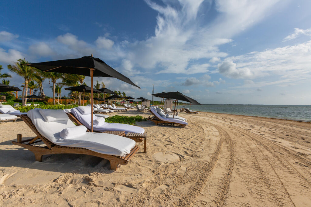 Beach at the Rosewood Mayakoba