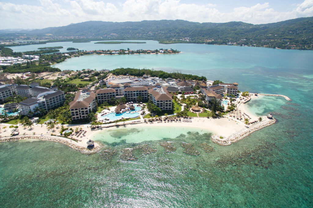 Aerial Photography at the Secrets Wild Orchid Montego Bay