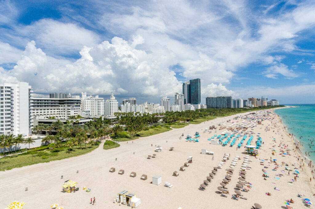 Aerial Photography at the Loews Miami Beach Hotel