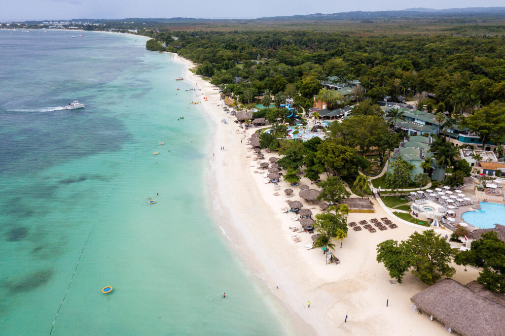 Aerial Photography at the Beaches Negril Resort & Spa