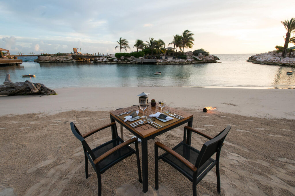 Baoase Culinary Beach Restaurant at the Baoase Luxury Resort