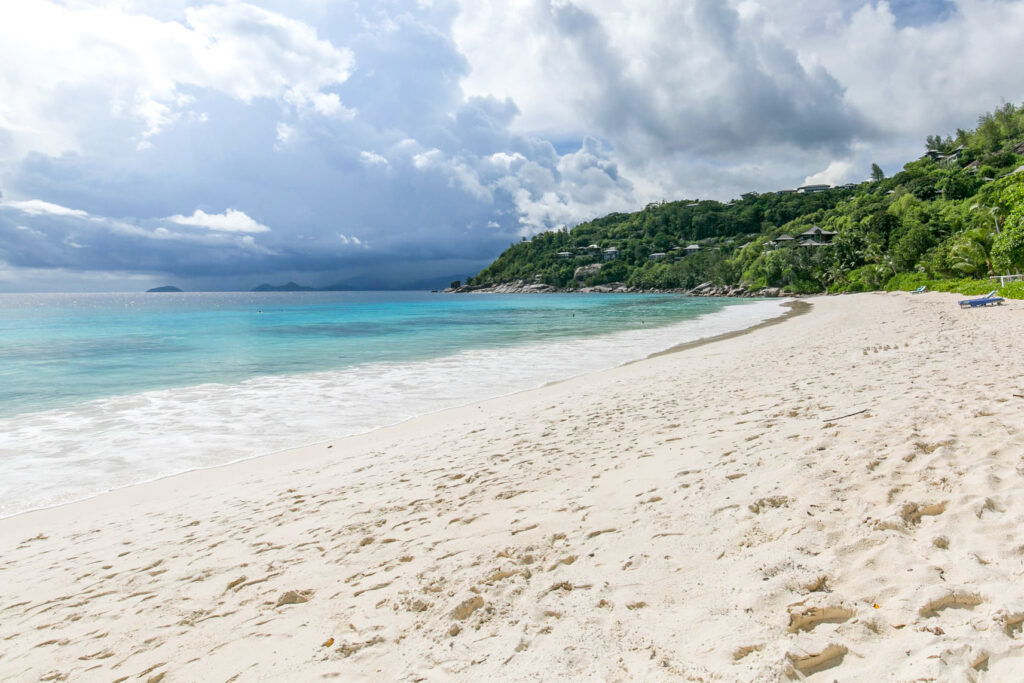 Petite Anse - beach outside of Four Seasons Resort Seychelles