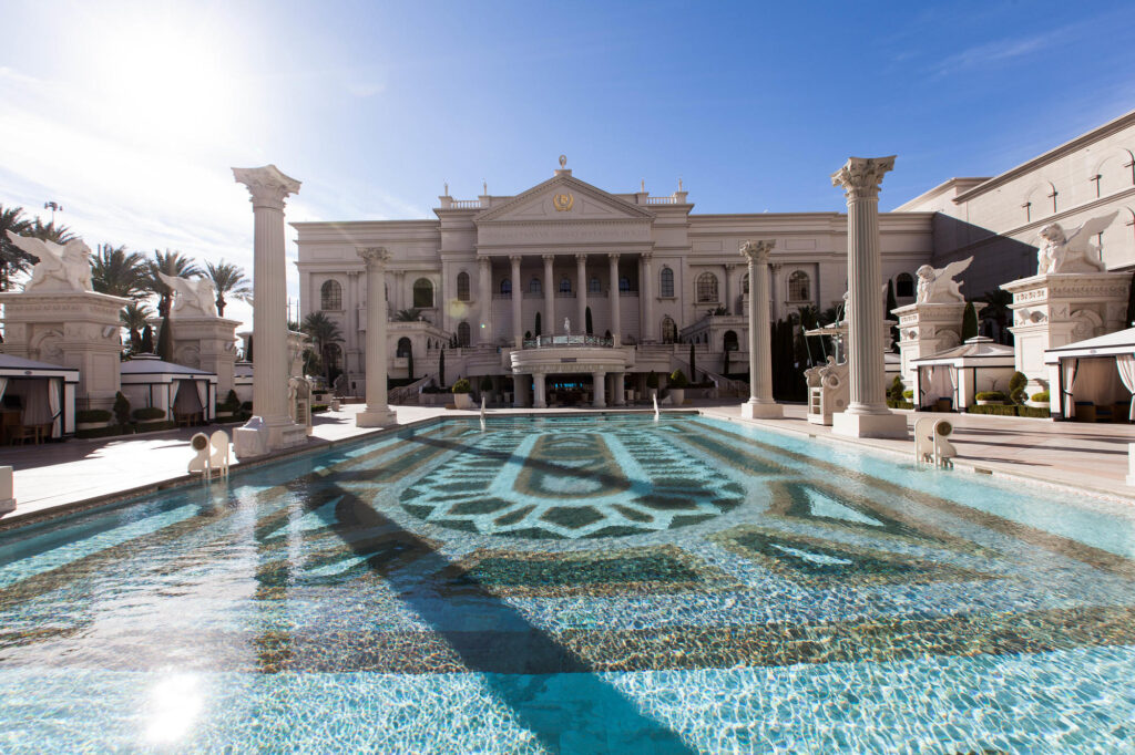 Garden of the Gods at the Pool at the Caesars Palace Hotel & Casino