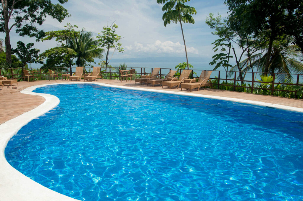 Pool at the Lapa Rios Ecolodge Osa Peninsula