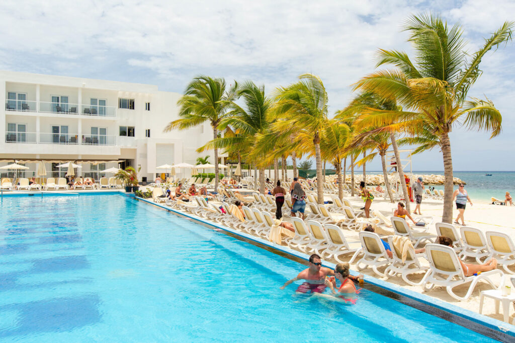 The Pool at the Hotel Riu Reggae