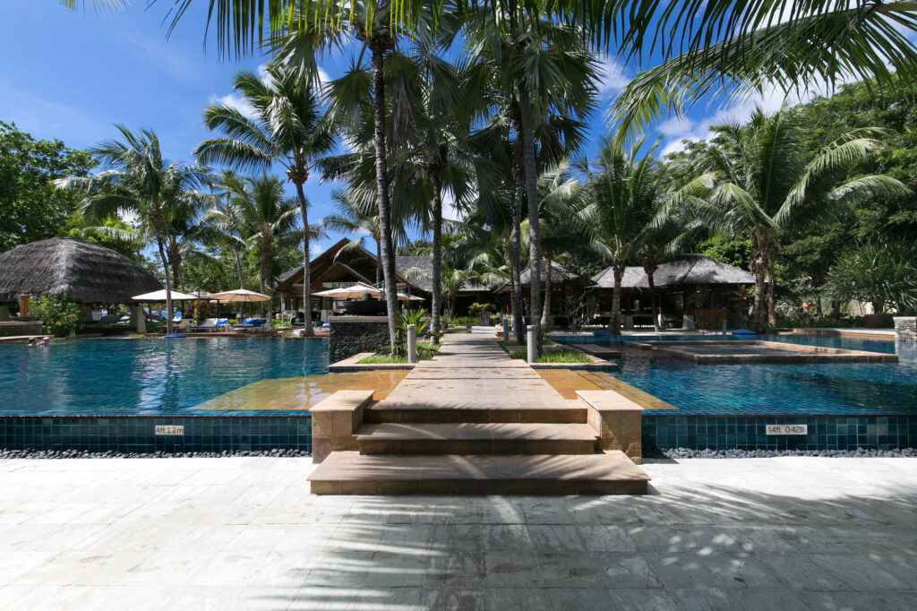 The Pool at the Hilton Seychelles Labriz Resort & Spa