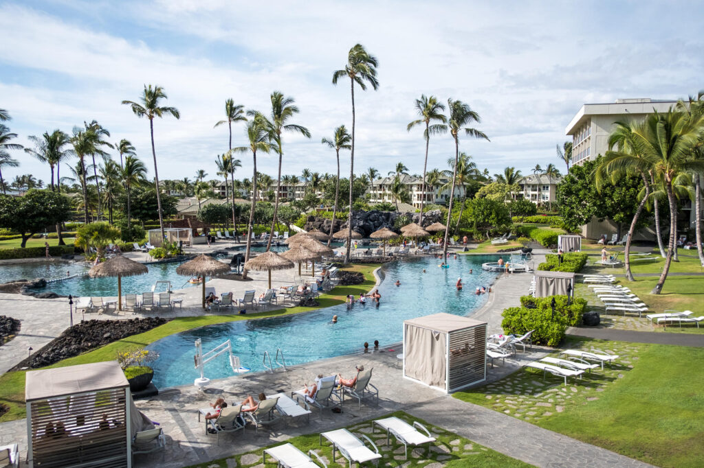 Pool at the Waikoloa Beach Marriott Resort & Spa