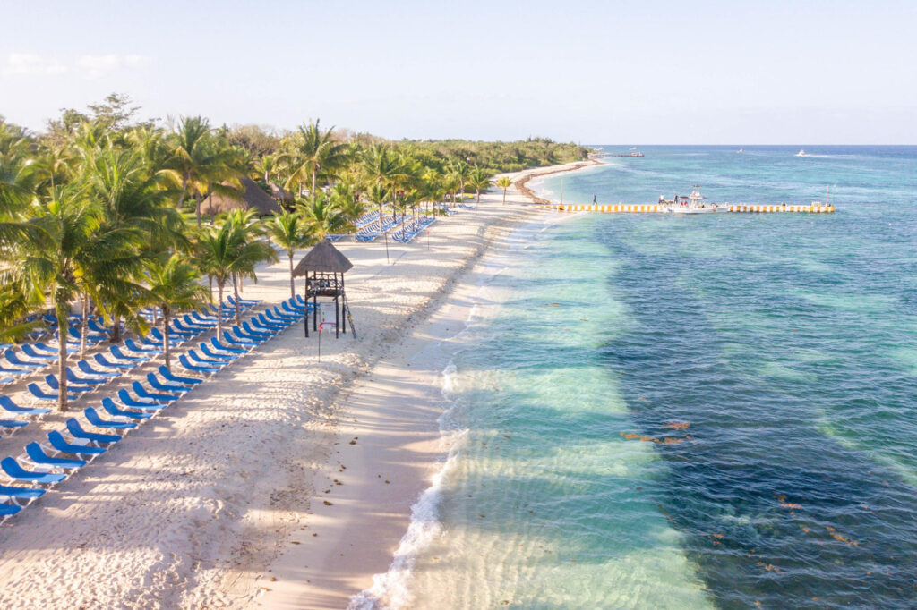 Aerial Photography at the Allegro Cozumel