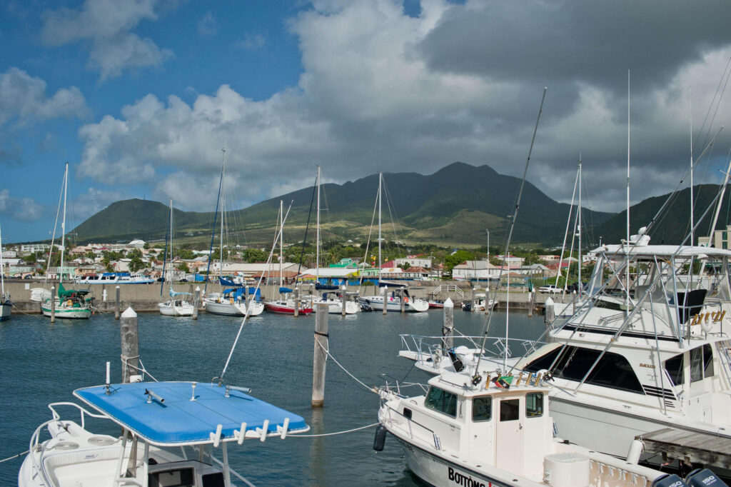 Boat Dock at the Four Seasons Resort Nevis